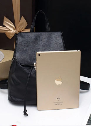 Женский стильный черный популярный рюкзак сумка 2 в 13 фото