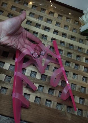Нежно розовые силиконовые босоножки 😍🤤4 фото