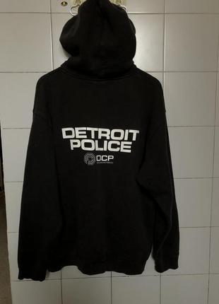 Худи vintage detroit police