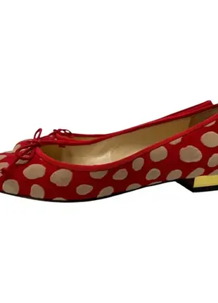 Charlotte olympia-дизайнерские бархатные балетки! р.-36.5