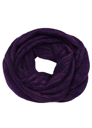 Вязаный женский зимний теплый шарф снуд хомут2 фото