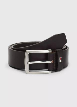 Кожаный мужской ремень tommy hilfiger