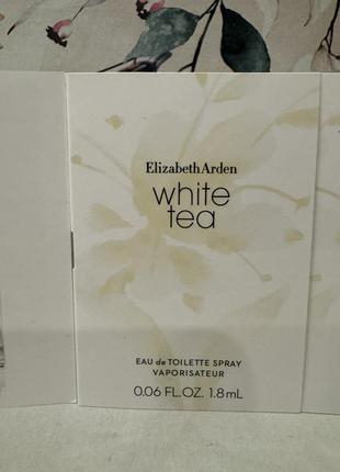 Пробник туалетной воды elizabeth arden white tea туалетная вода