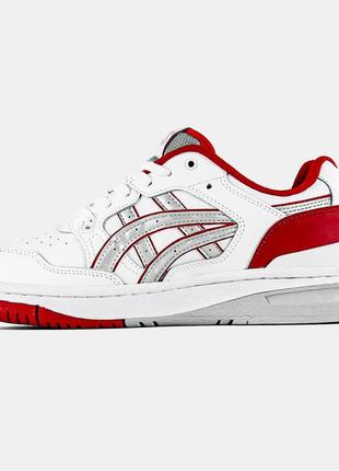 Женские кроссовки asics ex89 white red