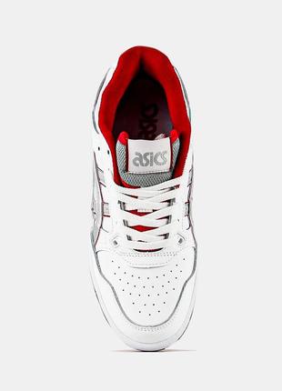 Женские кроссовки asics ex89 white red4 фото