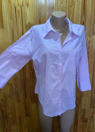 Бузкова сорочка,рукав 3/4,літня сорочка