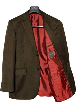 Твидовый мужской шерстяной пиджак  52/54