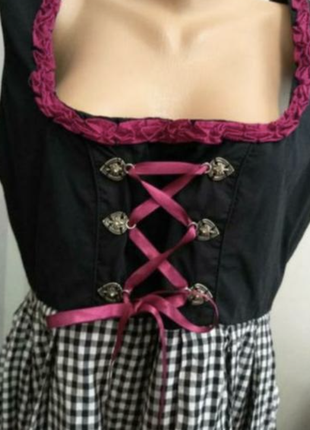 Сарафан в баварском стиле, винтаж, для фотосессий, октоберфест, oktoberfest