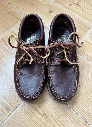 Шкіряні топсайдери2 фото