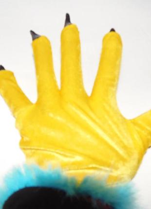 Карнавальні рукавички р.one size 2