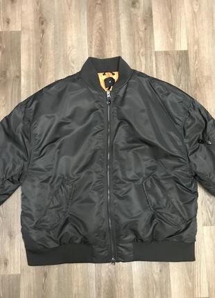 Новая мужская чёрная куртка от h&m. размер xl/xxl