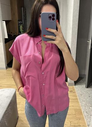 Блуза рожева2 фото