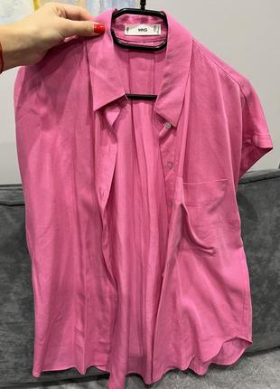 Блуза рожева3 фото