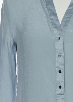 100% шовк блуза німеччина/рубашка3 фото