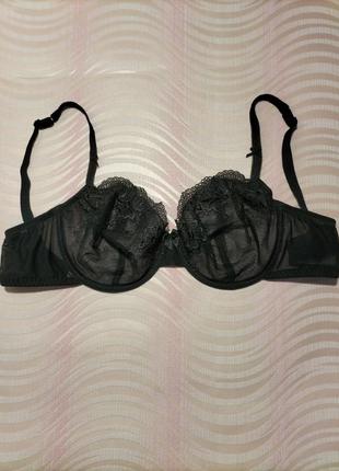 ❗неймовірно шикарний ніжний прозорий бюстгальтери з красивою вишивкою