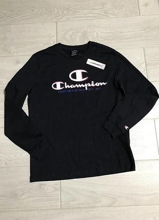 Классный мужской лонгслив champion
