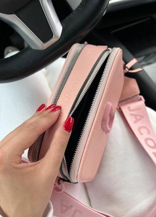 Женская сумка marc jacobs pink люкс качество3 фото