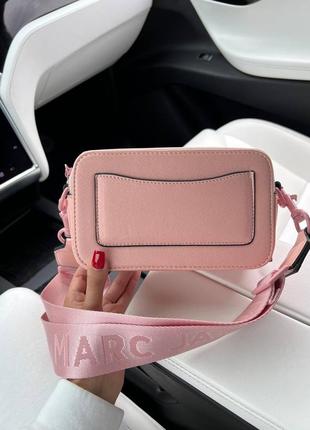 Женская сумка marc jacobs pink люкс качество4 фото