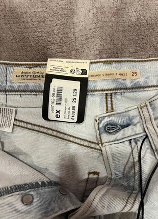 Джинси levi's ribcage w25 l299 фото