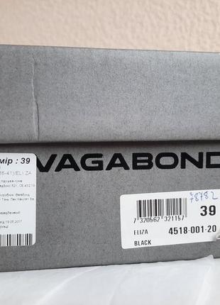 Vagabond eliza кожаные черные женские оксфорды, полуботинки, 39 размер3 фото