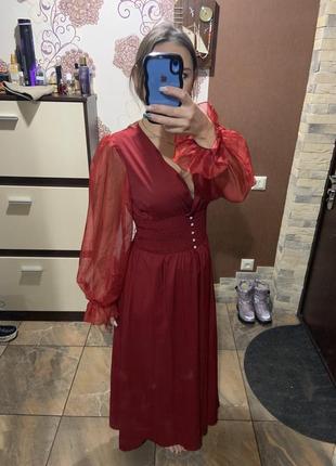 Нарядное новогоднее платье