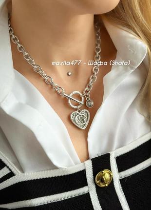 Цепочка guess оригинал подвеска ожерелье