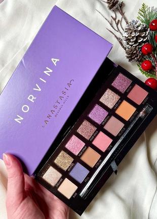 Палетка тіней для повік anastasia beverly hills norvina palette