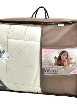 Ковдра wool classic вовняна зимова tm ideia 200*220 см щіл. 3003 фото