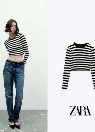 Лонгслив зара zara