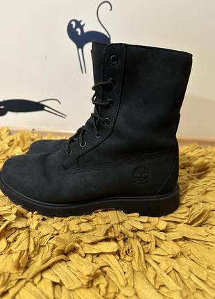 Черевики чоботи ботинки на шнурівці timberland waterproof зимові теплі1 фото