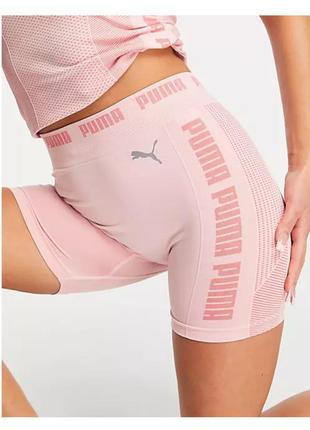 Безшовні шорти puma evoknit rose