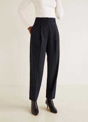 Шикарные классические брюки бананы mango 36, 38, 40