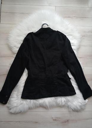 Мундир жакет черный пиджачок в стиле мундир женский8 фото
