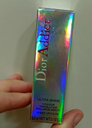 Dior dior addict refill 108 блестящая помада сменное наполнение
