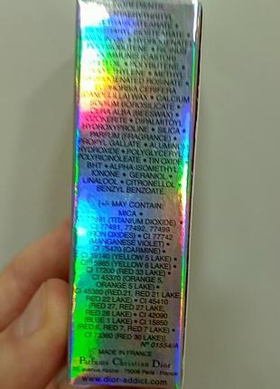 Dior dior addict refill 108 блестящая помада сменное наполнение