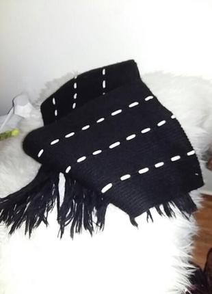 Оригинальный теплый шерстяной шарф. нижняя.