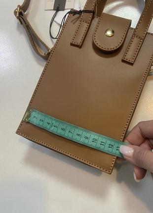 Якісна стильна сумочка з натуральної італійської шкіри8 фото