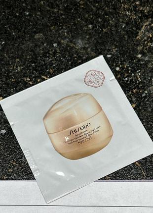 Тестер нічного крему проти зморщок shiseido benefiance overnight wrinkle resisting cream