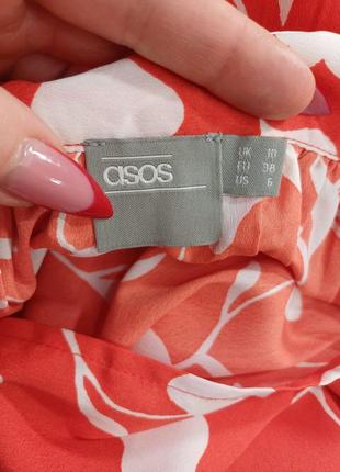 Фирменная asos легкая летняя юбка в пол на запах/пляжная юбка, размер с-м9 фото