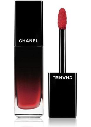 Помада лакова chanel rouge allure laque 86