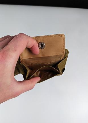Коричневий гаманець stussy, гаманець стуссі, гаманець стусі5 фото