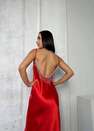 Новорічна сукня (червоний, чорний)