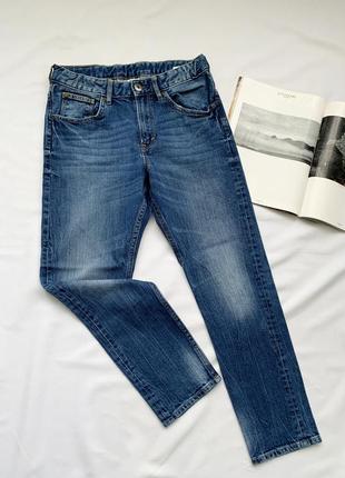 Джинсы, штаны, синие, базовые, h&m1 фото