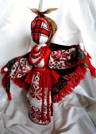 Кукла мотанка подарок оберег ручной работы сувенир handmade doll3 фото