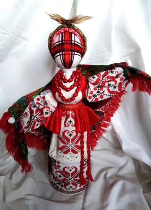 Кукла мотанка подарок оберег ручной работы сувенир handmade doll1 фото