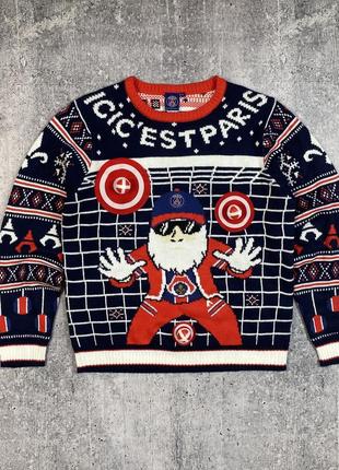 Новогодний свитер ppsg paris saint-germain