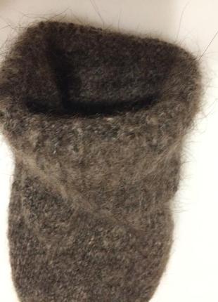 Тёплые рукавицы из собачьей шерсти2 фото