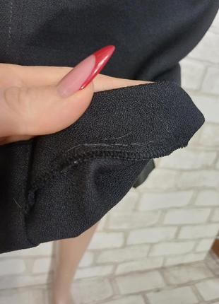 Новая теплая юбка миди карандаш на 45% шерсть в черном цвете, размер м-л6 фото