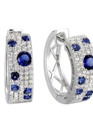 Серьги изысканные original italy
