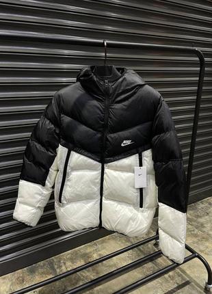 Топ ❗️ зимняя куртка с капюшоном nike nsw down jacket swoosh